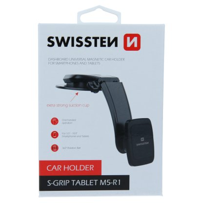 Magnetický držák mobilu do auta SWISSTEN S-GRIP M5-R1, 46507