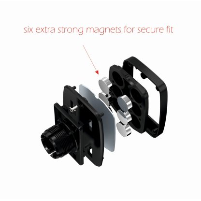 Magnetický držák mobilu do auta SWISSTEN S-GRIP M5-R1, 46507