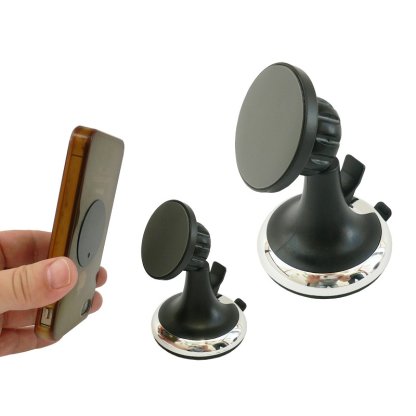 Magnetický držák mobilu s přísavkou na sklo, 42479