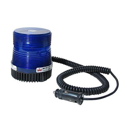 Maják 12V modrý xenon malý, 8302