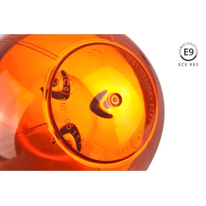 Maják 39 LED 12/24V oranžový, 02300