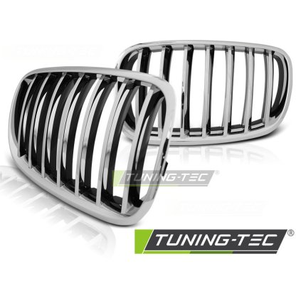 Maska - ledvinky BMW X5 E70 / X6 E71 08- chrom