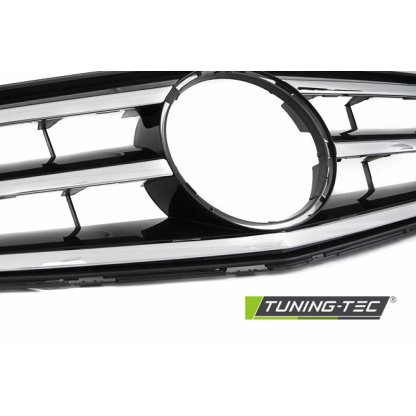 Maska Mercedes-Benz C W204 (07-11) Avantgarde chrom/černá