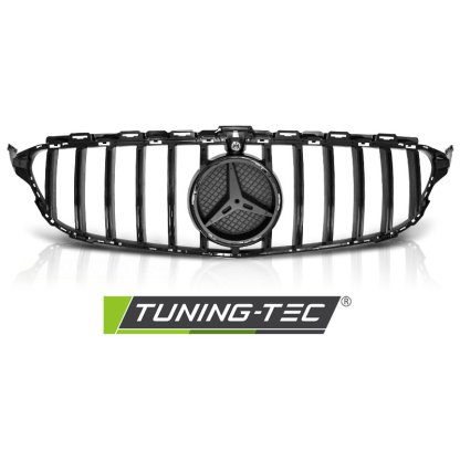 Maska Mercedes-Benz C W205 14-18 černá lesklá GT-R look
