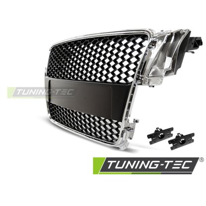 Maska přední Audi A5 07-11 RS look chromová