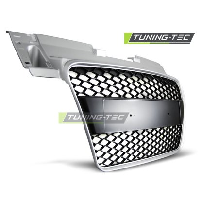 Maska přední stříbrná Audi TT 8J 06-09 RS-style