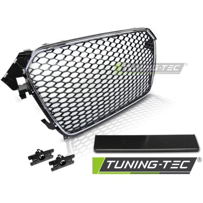 Maska sportovní RS Type AUDI A4 B8 11-15 černá/chrom