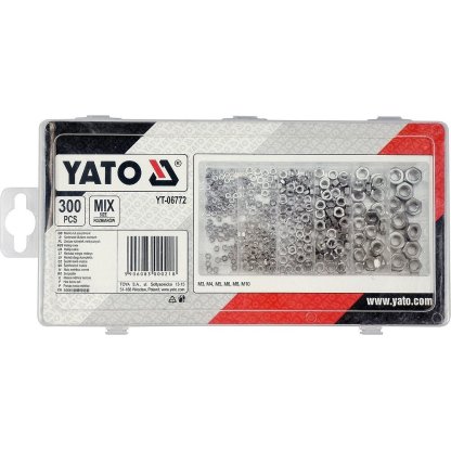 Matice metrické sada 300 ks - YT-06772