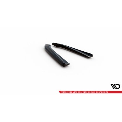 Maxton Design boční difuzory pod zadní nárazník pro Audi RS6 C6, černý lesklý plast ABS, Avant, r.v. 2007-2010