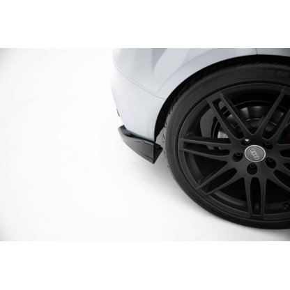 Maxton Design boční difuzory pod zadní nárazník pro Audi TT 8J Facelift, černý lesklý plast ABS, S-Line