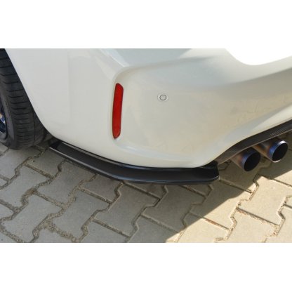 Maxton Design boční difuzory pod zadní nárazník pro BMW M2 F87, plast ABS bez povrchové úpravy