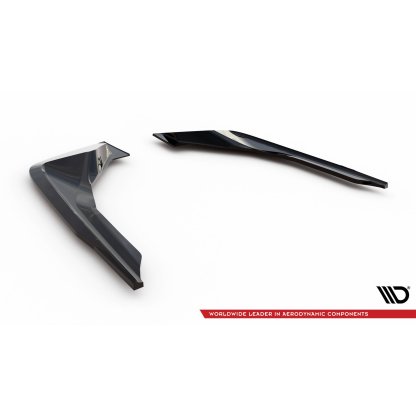 Maxton Design boční difuzory pod zadní nárazník pro BMW M2 G87, černý lesklý plast ABS