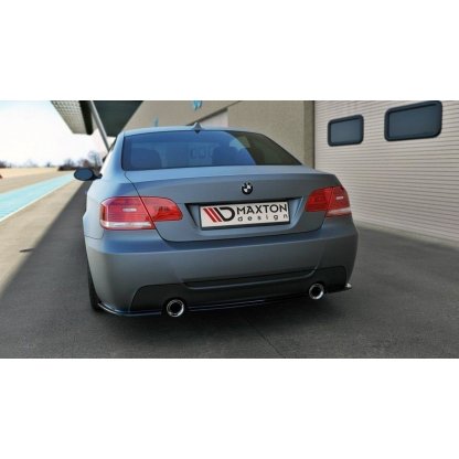 Maxton Design boční difuzory pod zadní nárazník pro BMW řada 3 E92, černý lesklý plast ABS
