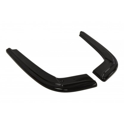 Maxton Design boční difuzory pod zadní nárazník pro BMW řada 3 E92, černý lesklý plast ABS