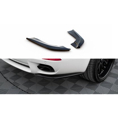 Maxton Design boční difuzory pod zadní nárazník pro BMW X5 E70, černý lesklý plast ABS