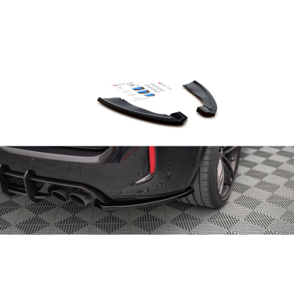 Maxton Design boční difuzory pod zadní nárazník pro BMW X5M F15, carbon-Look