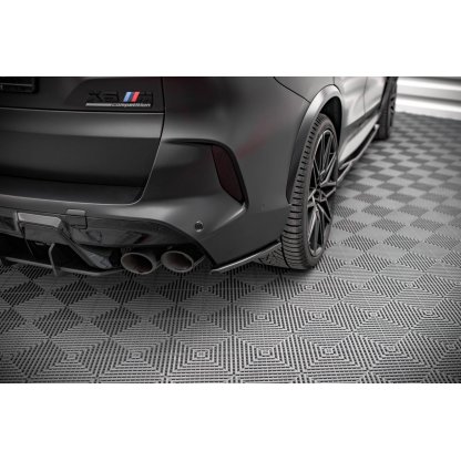 Maxton Design boční difuzory pod zadní nárazník pro BMW X5M G05, carbon-Look
