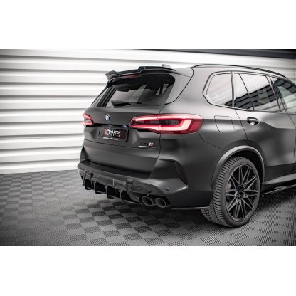 Maxton Design boční difuzory pod zadní nárazník pro BMW X5M G05, carbon-Look