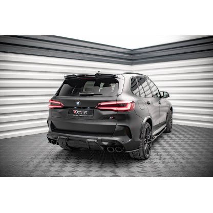 Maxton Design boční difuzory pod zadní nárazník pro BMW X5M G05, carbon-Look