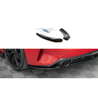 Maxton Design boční difuzory pod zadní nárazník pro BMW Z4 G29 /M-Pack, černý lesklý plast ABS