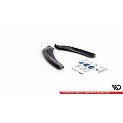 Maxton Design boční difuzory pod zadní nárazník pro BMW Z4 G29 /M-Pack, černý lesklý plast ABS
