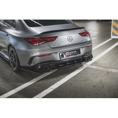 Maxton Design boční difuzory pod zadní nárazník pro Mercedes CLA C118/AMG 35, carbon-Look
