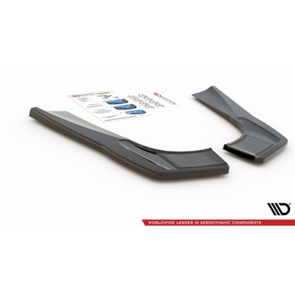 Maxton Design boční difuzory pod zadní nárazník pro Mercedes CLA C118/AMG 35, carbon-Look