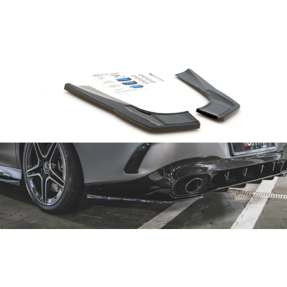 Maxton Design boční difuzory pod zadní nárazník pro Mercedes CLA C118/AMG 35, carbon-Look