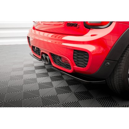 Maxton Design boční difuzory pod zadní nárazník pro Mini Cooper S F56 JCW, černý lesklý plast ABS