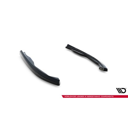 Maxton Design boční difuzory pod zadní nárazník pro Renault Laguna GT Mk3, černý lesklý plast ABS