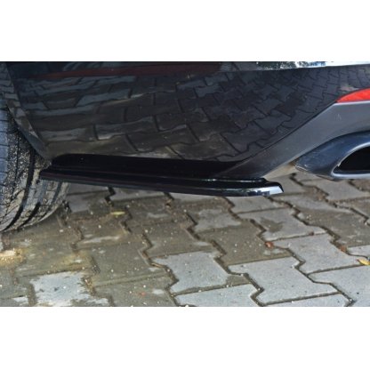 Maxton Design boční difuzory pod zadní nárazník pro Škoda Octavia RS Mk3, černý lesklý plast ABS