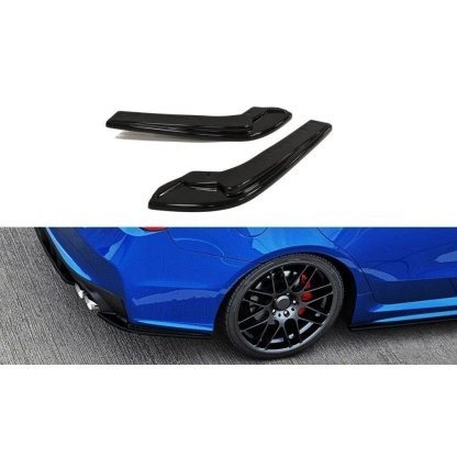Maxton Design boční difuzory pod zadní nárazník pro Subaru Impreza Mk4, plast ABS bez povrchové úpravy
