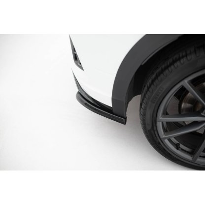 Maxton Design boční difuzory pod zadní nárazník pro Volkswagen T-roc R Mk1, černý lesklý plast ABS