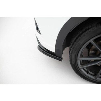 Maxton Design boční difuzory pod zadní nárazník pro Volkswagen T-roc R Mk1, černý lesklý plast ABS