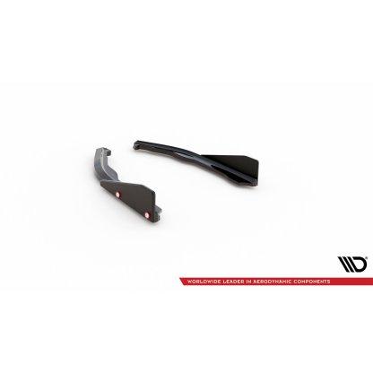 Maxton Design boční difuzory pod zadní nárazník s křidélky ver.2 pro BMW řada 2 G42 M240i, carbon-Look