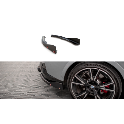 Maxton Design boční difuzory pod zadní nárazník s křidélky ver.2 pro BMW řada 2 G42 M240i, plast ABS bez povrchové úpravy