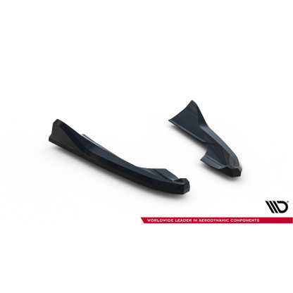 Maxton Design boční difuzory pod zadní nárazník v.5 pro Audi RS3 8V FL, černý lesklý plast ABS, Sedan