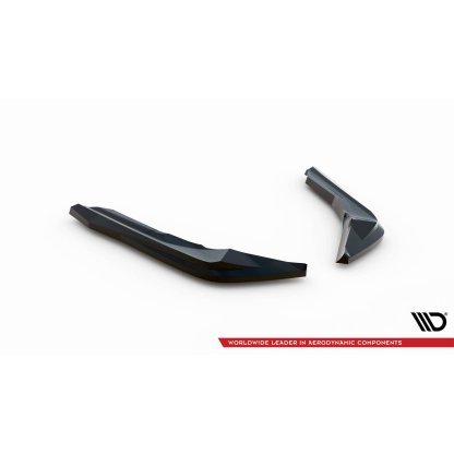 Maxton Design boční difuzory pod zadní nárazník v.5 pro BMW M2 G87, černý lesklý plast ABS