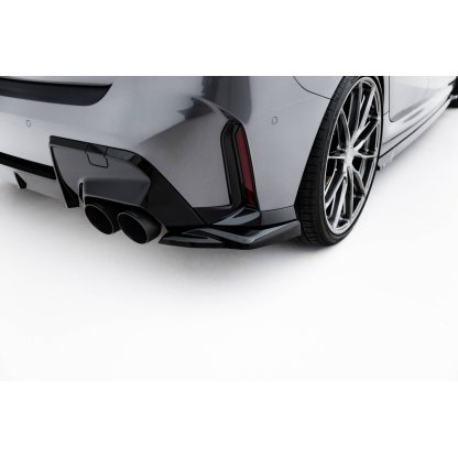 Maxton Design boční difuzory pod zadní nárazník v.5 pro BMW řada 1 F70, černý lesklý plast ABS, M135i