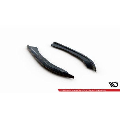 Maxton Design boční difuzory pod zadní nárazník v.5 pro BMW řada 4 G22, G22 Facelift, G23, G23 Facelift, černý lesklý plast ABS, M440i, Coupe / Cabrio