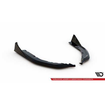 Maxton Design boční difuzory pod zadní nárazník v.6 csl look pro BMW M3 G80, černý lesklý plast ABS