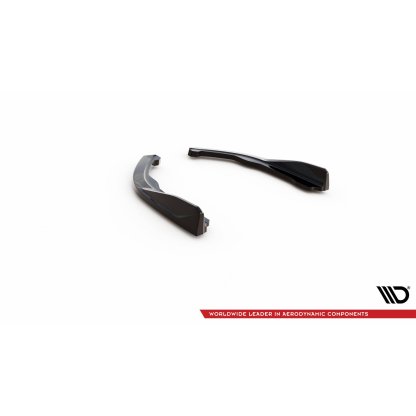 Maxton Design boční difuzory pod zadní nárazník ver.1 pro BMW řada 2 G42 M-Pack, černý lesklý plast ABS
