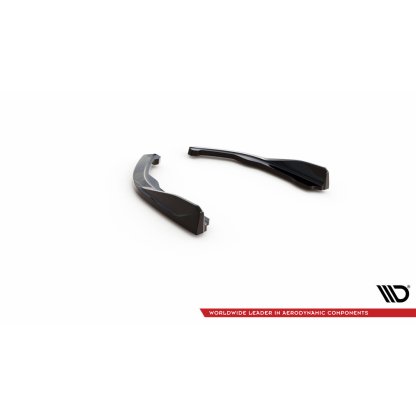 Maxton Design boční difuzory pod zadní nárazník ver.1 pro BMW řada 2 G42 M-Pack, černý lesklý plast ABS
