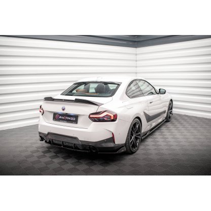 Maxton Design boční difuzory pod zadní nárazník ver.1 pro BMW řada 2 G42 M-Pack, plast ABS bez povrchové úpravy