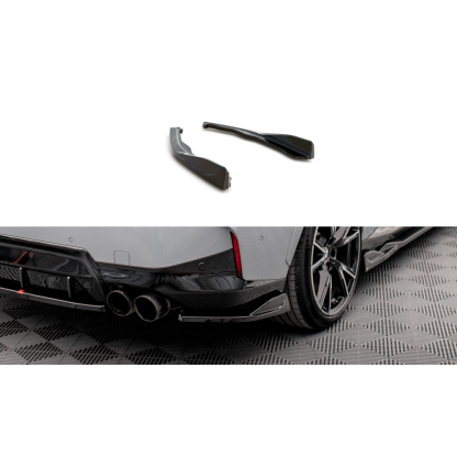 Maxton Design boční difuzory pod zadní nárazník ver.1 pro BMW řada 2 G42 M240i, plast ABS bez povrchové úpravy