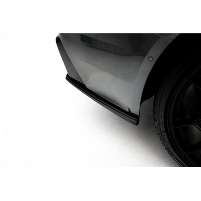 Maxton Design boční difuzory pod zadní nárazník ver.2 pro Audi RS7 C8, černý lesklý plast ABS