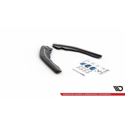 Maxton Design boční difuzory pod zadní nárazník ver.2 pro BMW M2 F87, carbon-Look