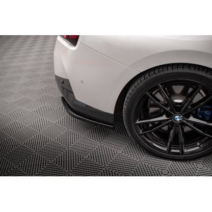 Maxton Design boční difuzory pod zadní nárazník ver.2 pro BMW řada 2 G42 M-Pack, černý lesklý plast ABS