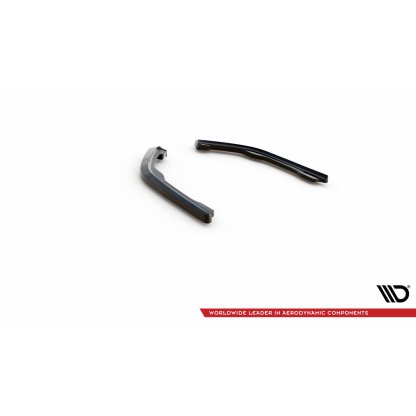 Maxton Design boční difuzory pod zadní nárazník ver.2 pro BMW řada 2 G42 M-Pack, černý lesklý plast ABS
