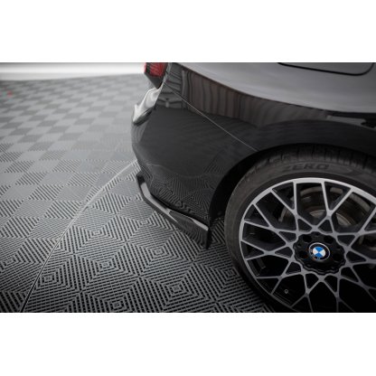 Maxton Design boční difuzory pod zadní nárazník ver.2 pro BMW řada 2 G42 Standard, černý lesklý plast ABS